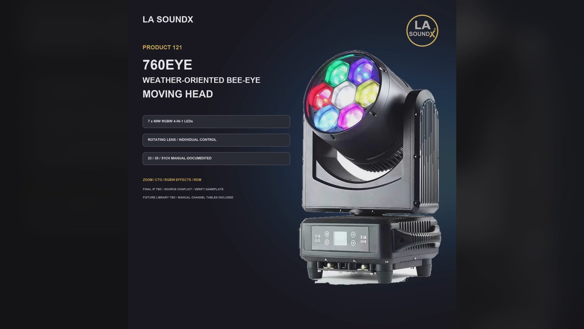 LA SOUNDX identity product video delivery 121