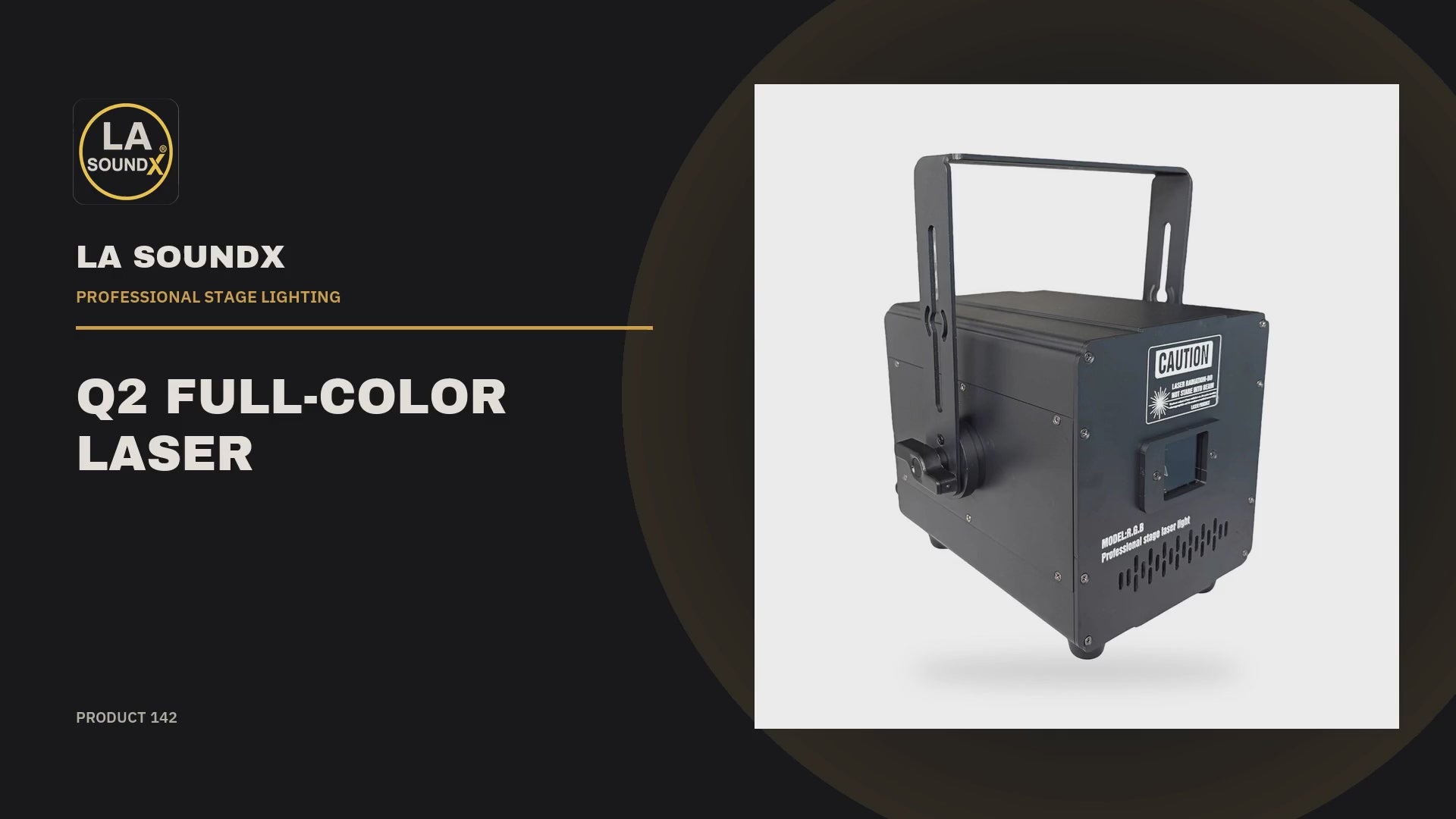 LA SOUNDX Q2 Full Color Animation Laser product video 01 delivery 142