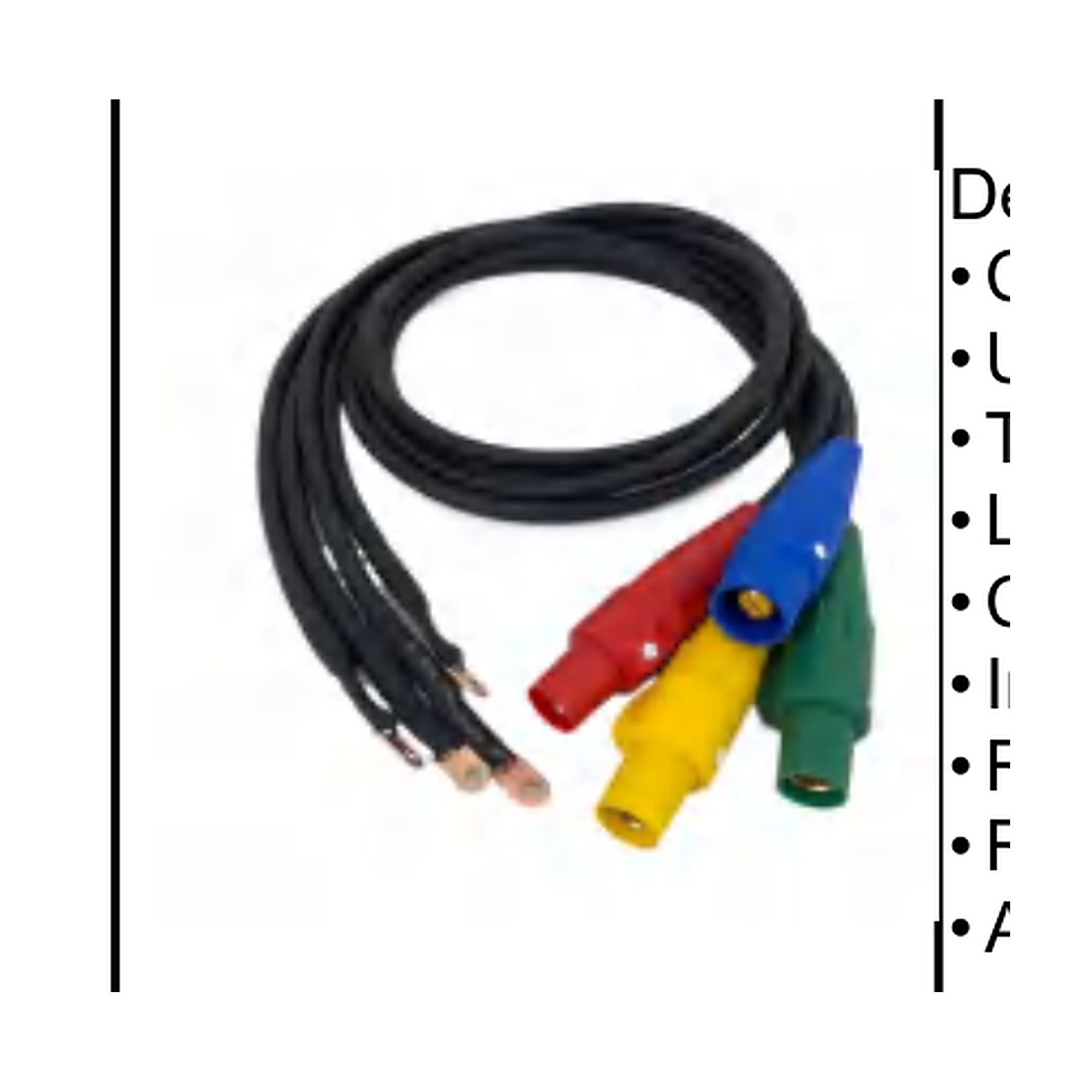 US-50SQ-SC-50M - 50mm² Single-Core Power Cable – 50m (US Standard) product image