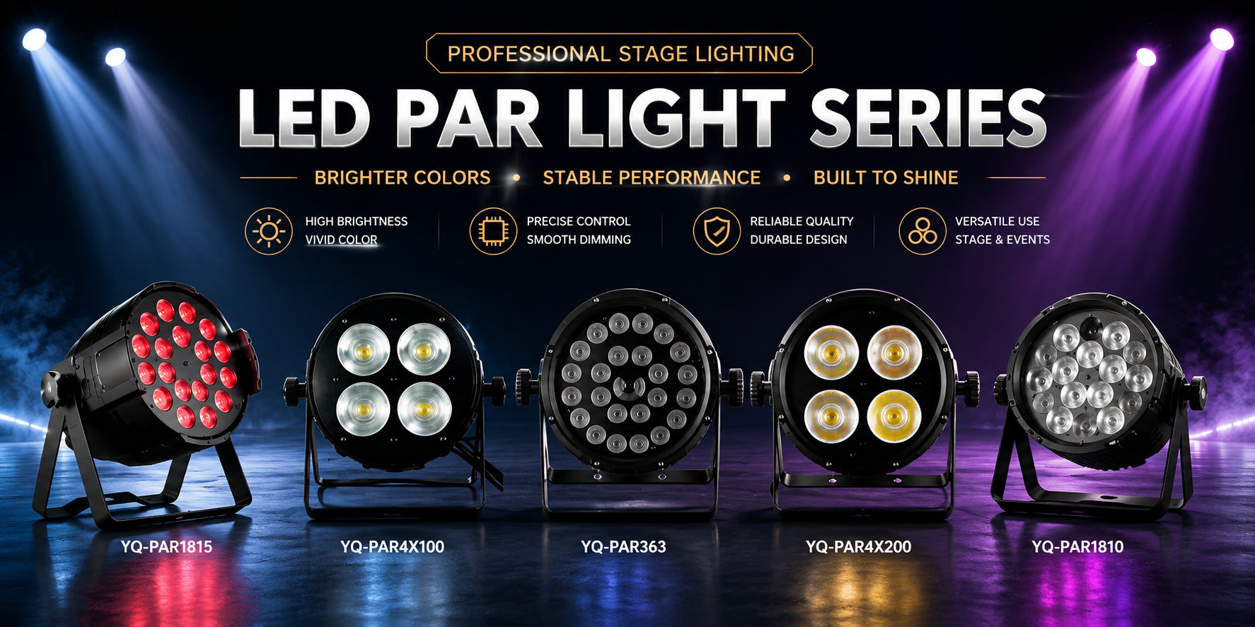 PAR Face and Waterproof PAR lighting