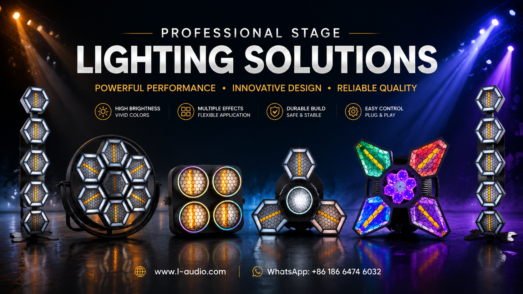 Retro Effects stage lighting