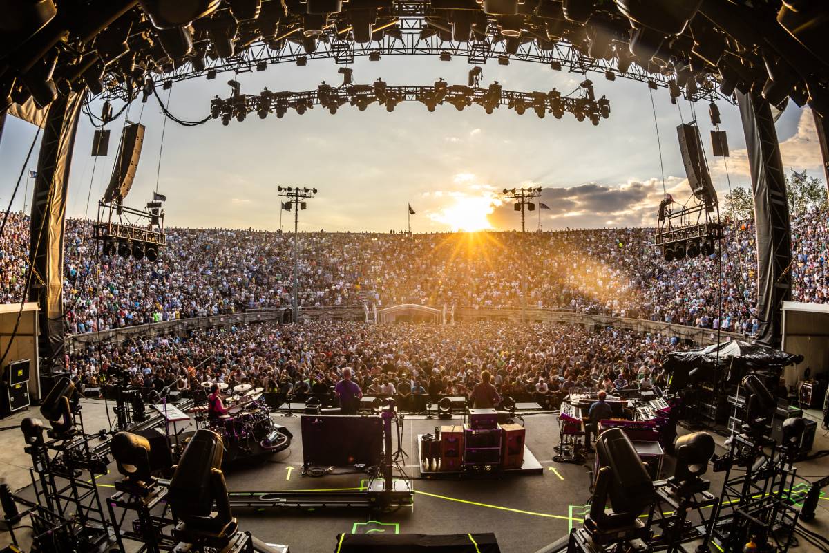 Professional audio concert system